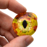 Fall Leaves Dragon Glass Eyes
