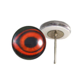 duck glass eyes on posts