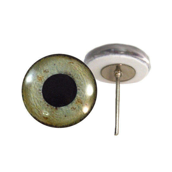 Eagle Glass Eyes on Wire Pin Posts
