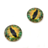 Transfixing Earth Dragon Glass Eyes