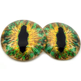 Transfixing Earth Dragon Glass Eyes