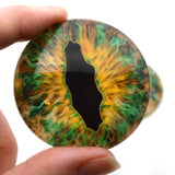 Transfixing Earth Dragon Glass Eyes