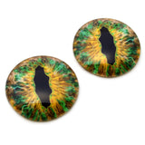 Transfixing Earth Dragon Glass Eyes