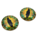 Transfixing Earth Dragon Glass Eyes