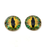 Transfixing Earth Dragon Glass Eyes