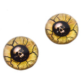 High Domed Eyes of Death Skull Glass Eyes