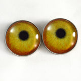 Sew On Buttons Flamingo Glass Eyes
