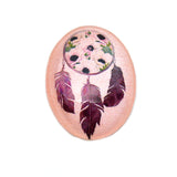 Dreamcatcher Rose Gold 30x40 Cabochon