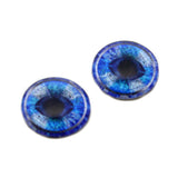 Blue Odin Glass Eyes Viking Cabochons