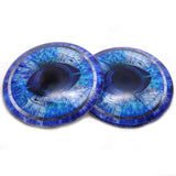 Blue Odin Glass Eyes Viking Cabochons