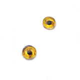 Golden Lion Glass Eyes