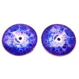 Mystical Purple Intertwining Fantasy Glass Eyes