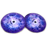 Mystical Purple Intertwining Fantasy Glass Eyes