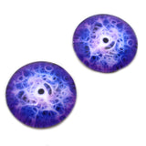 Mystical Purple Intertwining Fantasy Glass Eyes