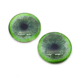 Jade Green Jaguar Glass Eyes