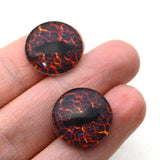 Lava Dragon Glass Eyes