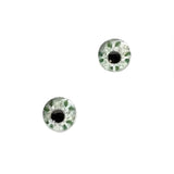 Green Nature Leaves Glass Eyes