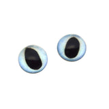 High Domed Light Blue Friendly Dragon Glass Eyes