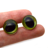 16mm Pale Green Cat Plastic Safety Eyes
