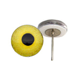 Light Yellow Owl Eye on Post