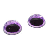 High Domed Light Purple Fantasy Glass Eyes