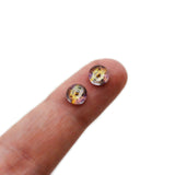 Tiny 6mm Magical Cyberpunk Technology Glass Eyes