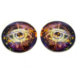 40mm large Magical Cyberpunk Technology Glass Eyes