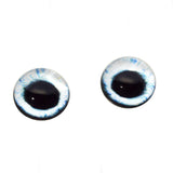 High Domed Pale Blue Mysterious Mermaid Glass Eyes