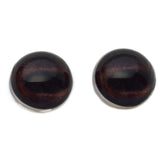 High Domed Pro-Rated Whitetail Deer with Thin White Band Animal Glass Eyes