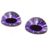High Domed Purple Succubus Witch Demon Glass Eyes