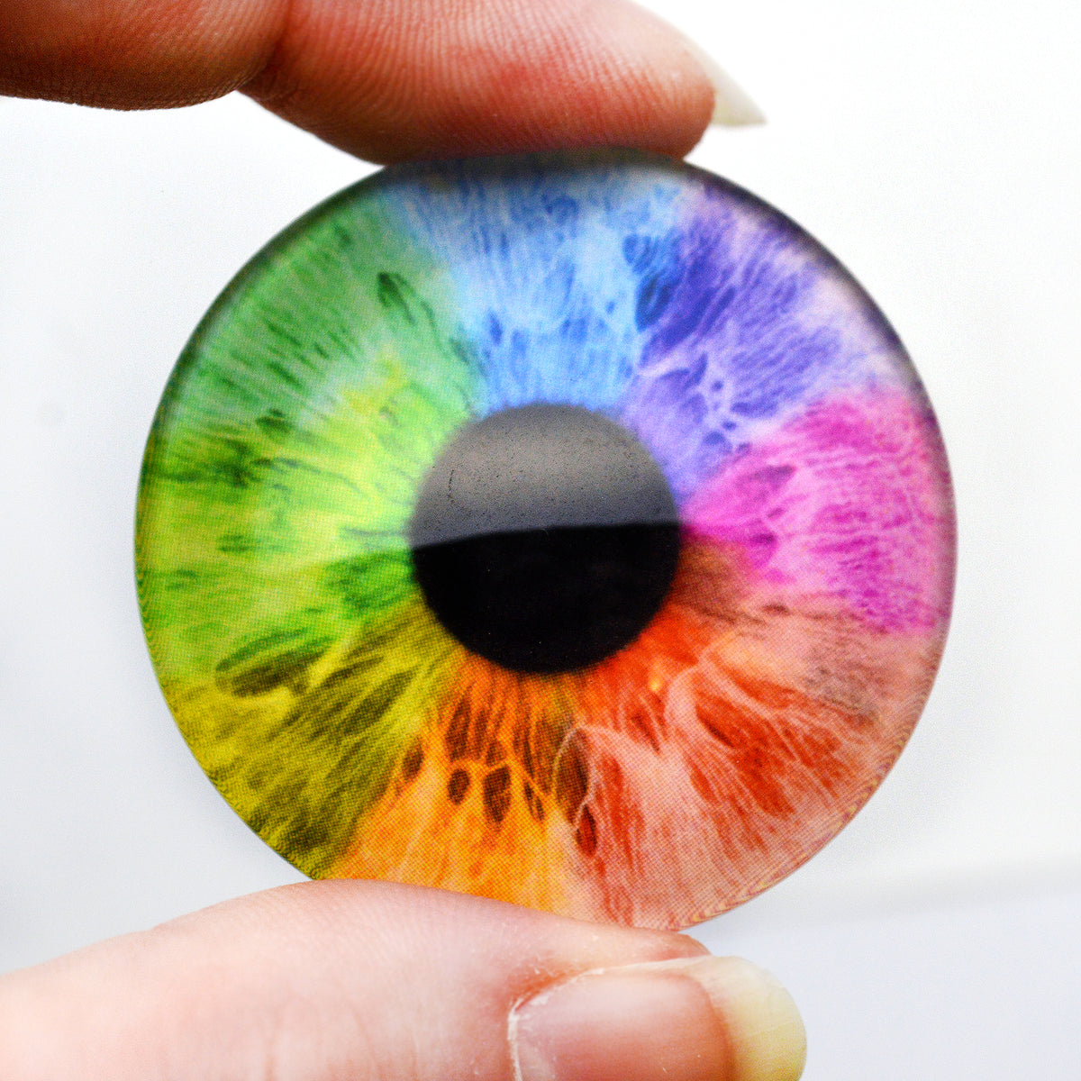 HUAA Eyeballs for Crafts,Pure Handmade Design Glass Fake Eyes