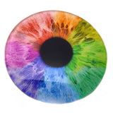 3in Large 78mm Rainbow Human Glass Eyes