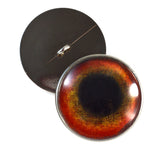 Sew On Buttons Red Parrot Glass Eyes