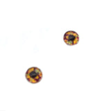 6mm Richly Colored Autumn Leaves Glass Eyes