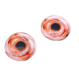 Soft Pink Rose Flower Glass Eyes