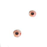 Soft Pink Rose Flower Glass Eyes