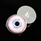 Sew On Buttons Bloodshot Zombie Glass Eyes