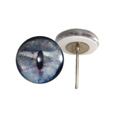 Shark Glass Eyes on Wire Pin Posts