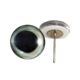 Skipjack Tuna Fish Glass Eyes on Wire Pin Posts