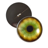 Sew On Buttons Tiger Glass Eyes