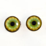 Sew On Buttons Tiger Glass Eyes