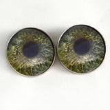 Sage Green Viking Raven Sew On Eyes