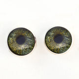 Sage Green Viking Raven Sew On Eyes