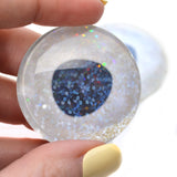 Mother of Pearl Iridescent Fish Glass Eyes