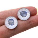 Mother of Pearl Iridescent Fish Glass Eyes