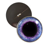 Sew On Buttons Wide Light Purple Fantasy Glass Eyes