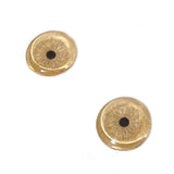 Natural Wood Grain Glass Eyes