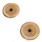 Natural Wood Grain Glass Eyes