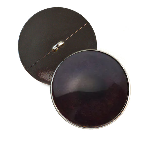 Dark Brown Swan sew on glass eyes