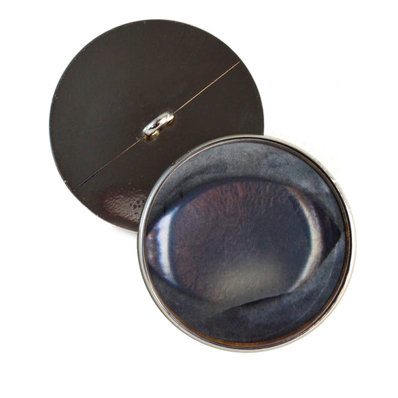 Dolphin inspired sew on glass eyes
